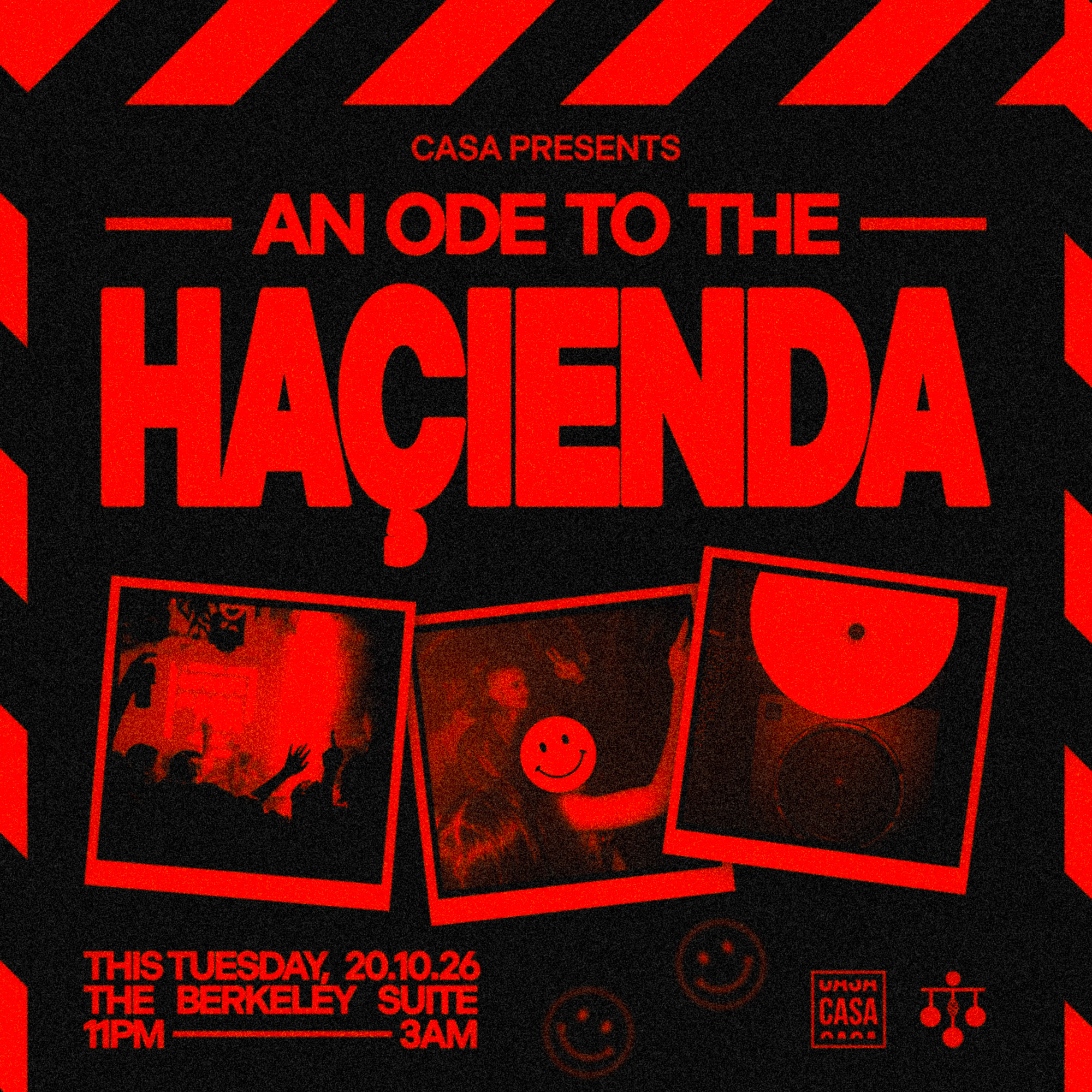 CASA: AN ODE TO THE HACIENDA (EXTRA 80s & 90s HOUSE) // TUESDAY AT BERKELEY SUITE