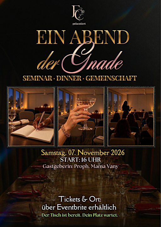 Femminaire Dinner: Ein Abend der Gnade