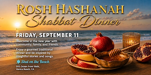 Rosh Hashanah Shabbat Dinner