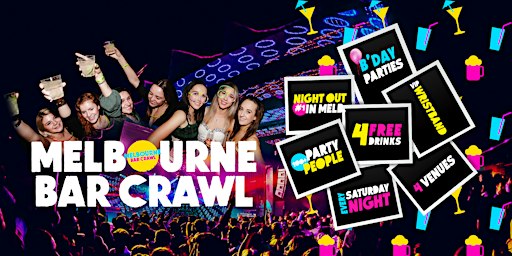 Melbourne Bar Crawl | #1 Saturday Night Out