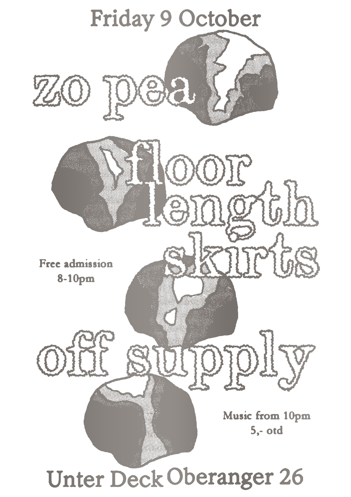 Off Supply with Zo Pea & floor length skirts