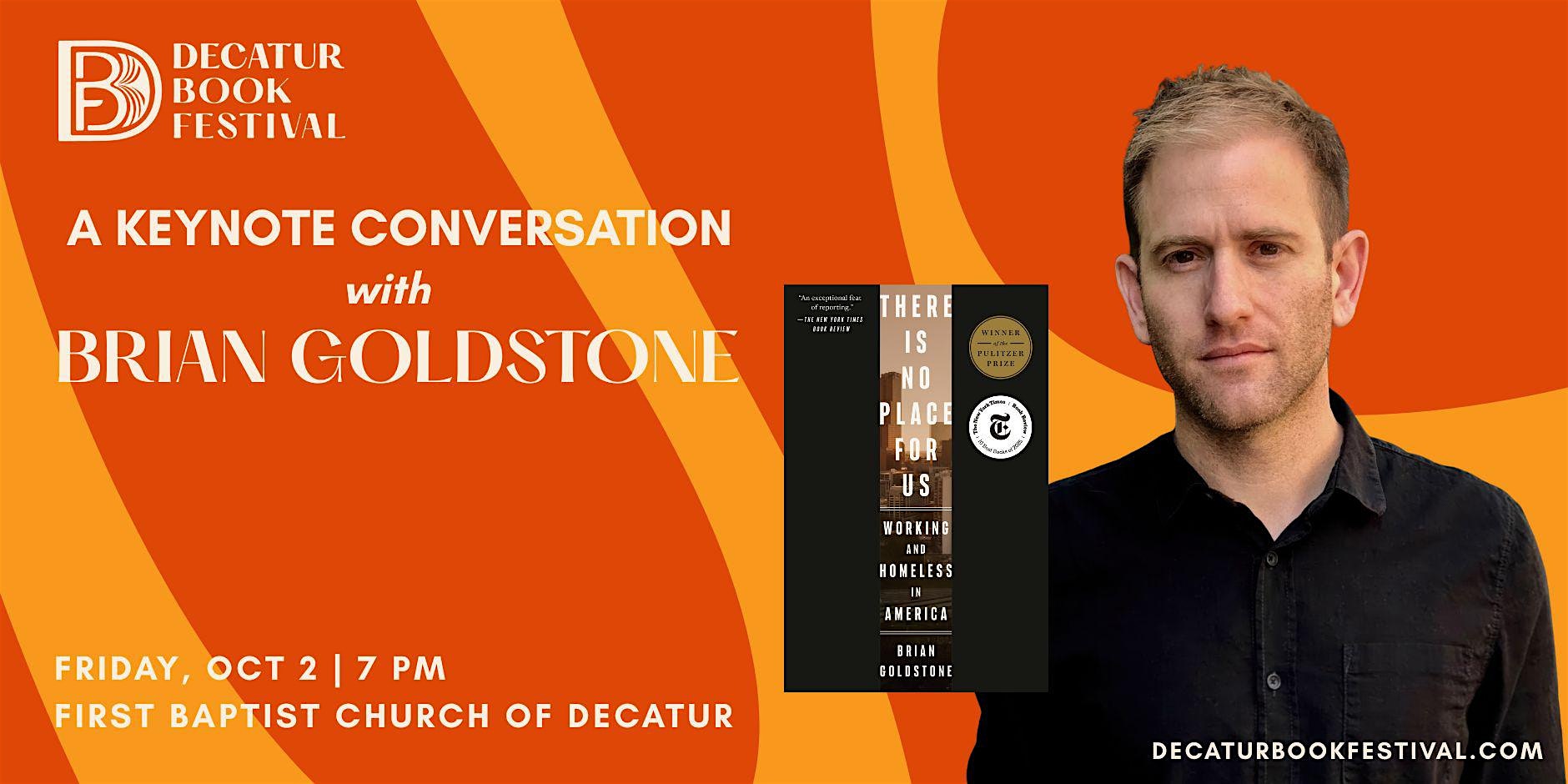 A Keynote Conversation with Brian Goldstone Opens the 2026 DBF