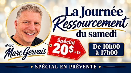 STE-THÉRÈSE - Journée Ressourcement - samedi 30 janvier 2027 - Spécial $ 20