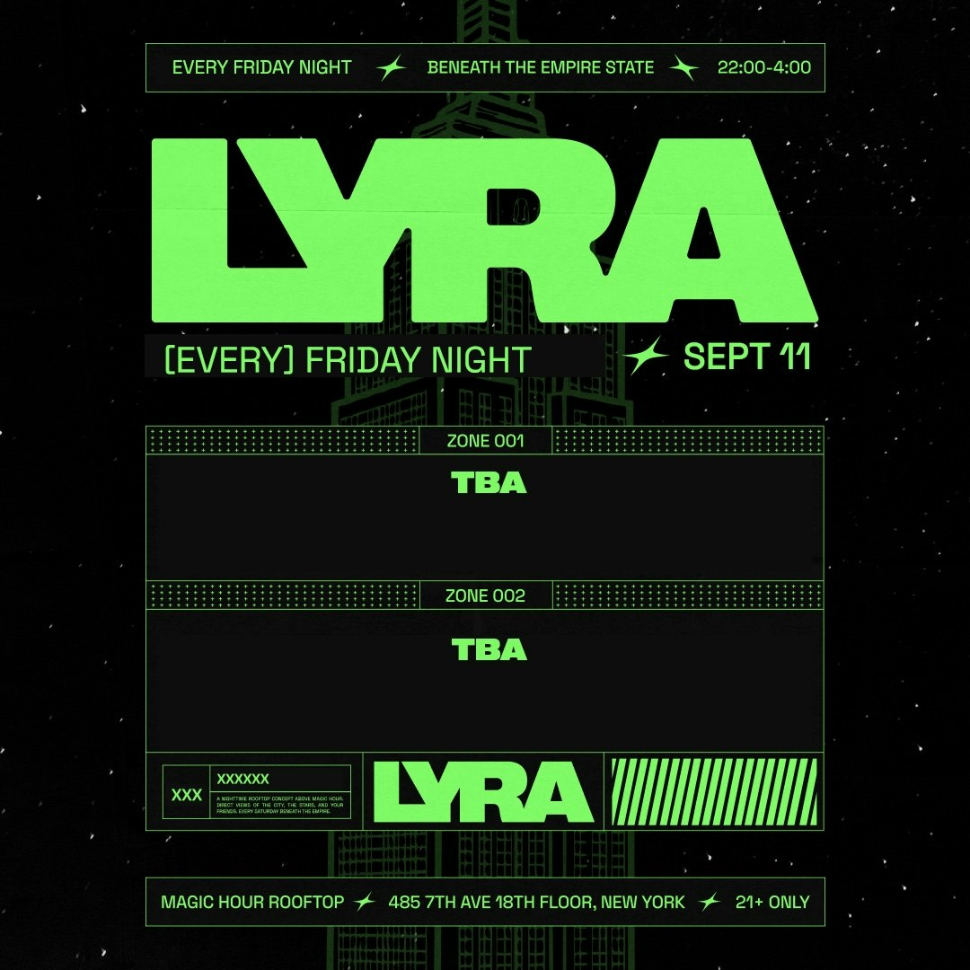 Lyra Rooftop Party - 09.11