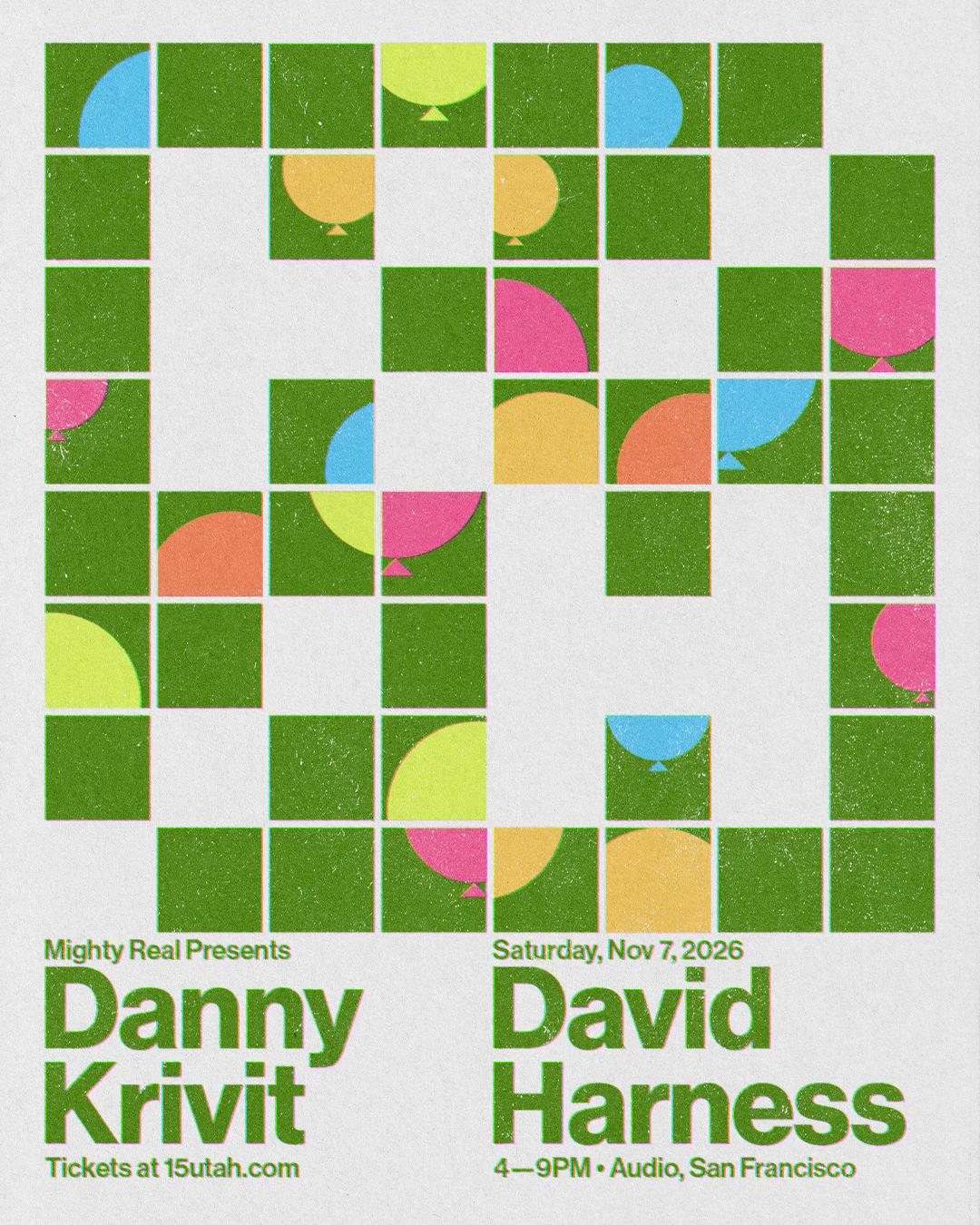 Mighty Real with special guest Danny Krivit & David Harness