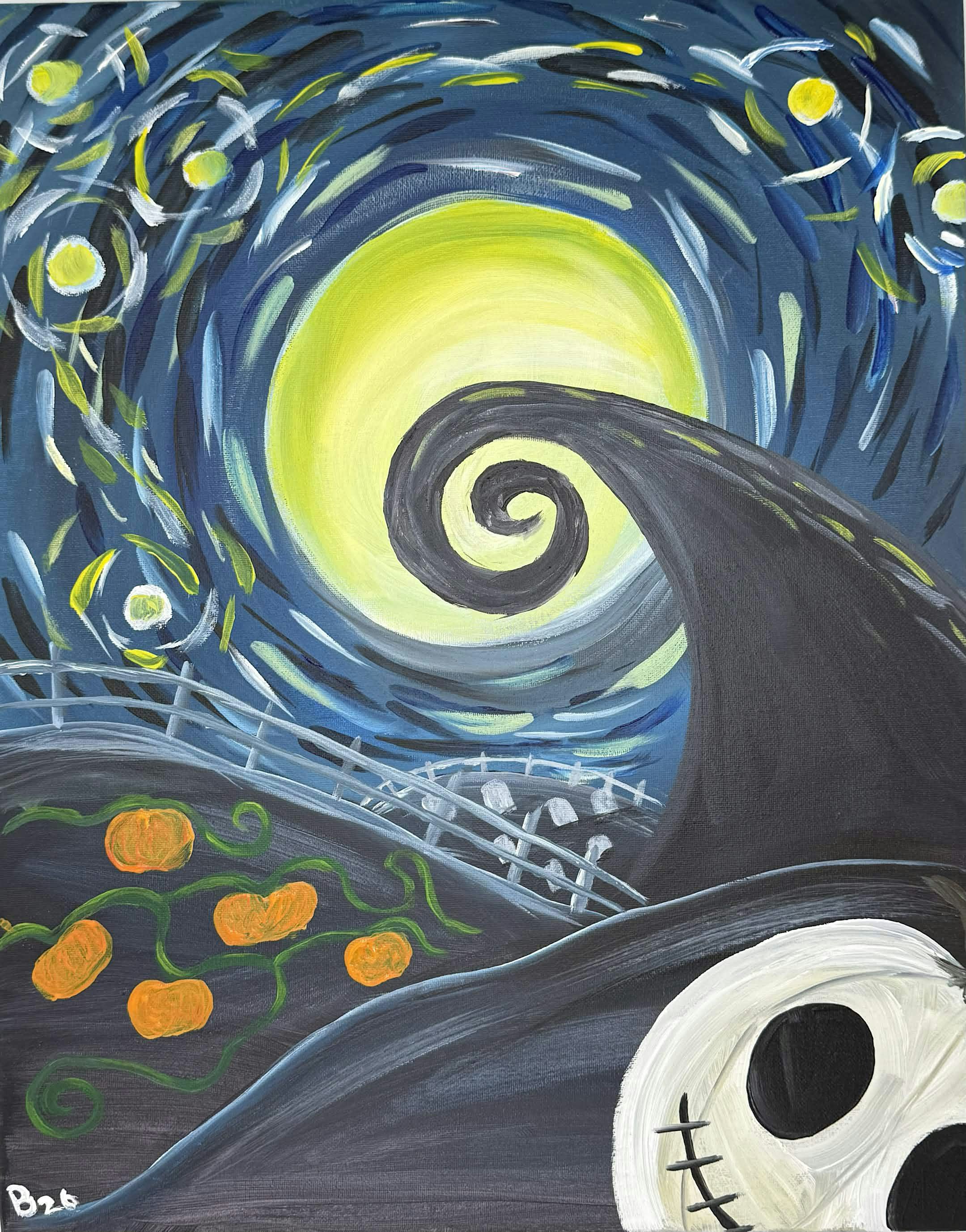 Starry, Starry Nightmare Paint Party