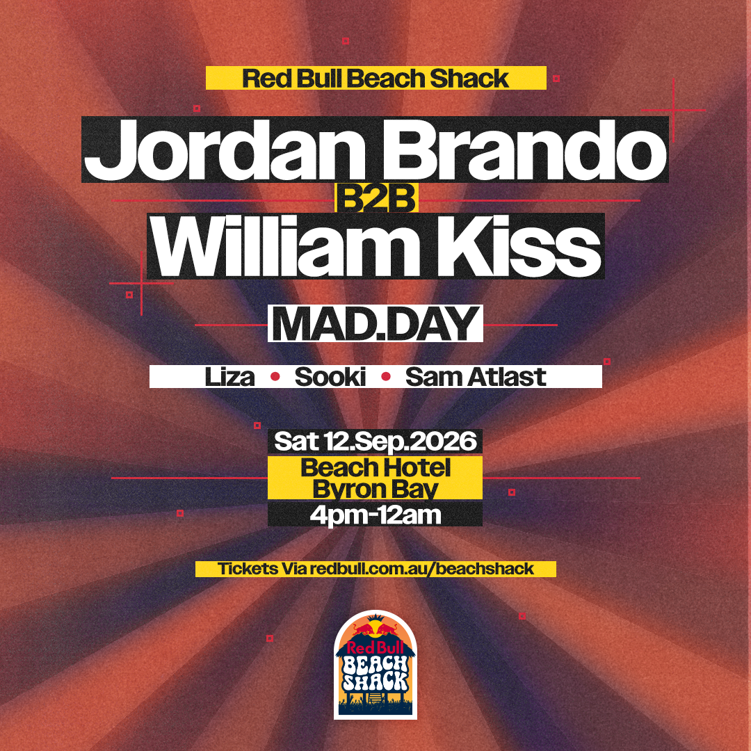 RED BULL BEACH SHACK - Jordan Brando B2B William Kiss 