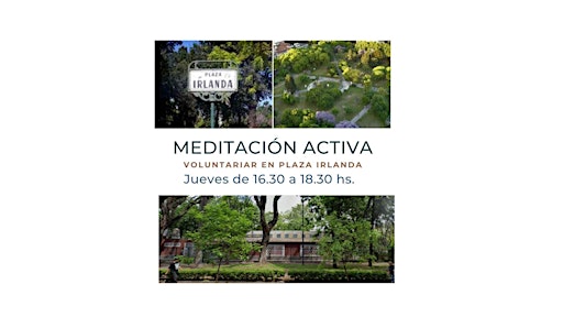 Meditación Activa (Voluntariar en la Huerta de Plaza Irlanda)
