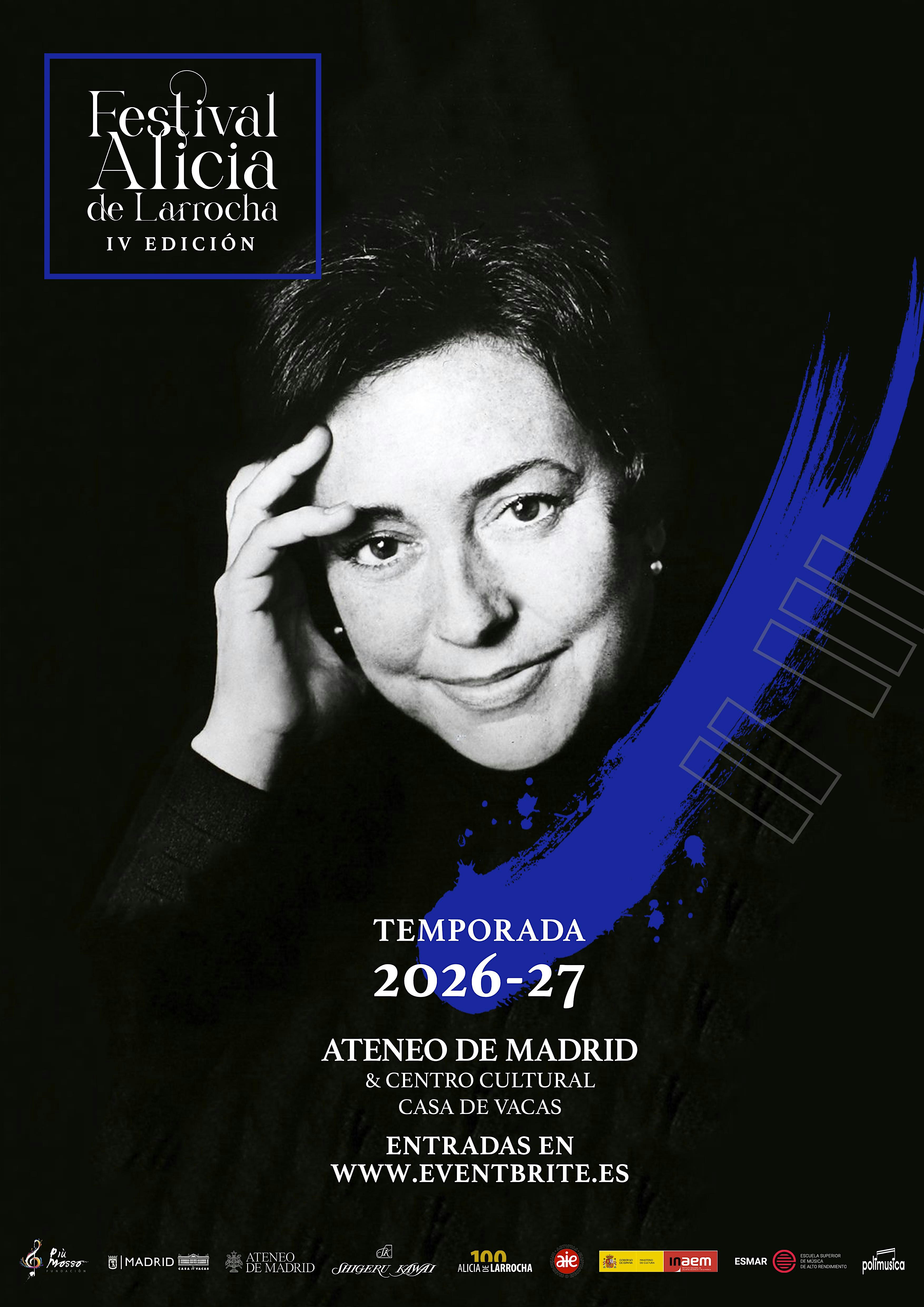 FESTIVAL ALICIA DE LARROCHA:  CONSAGRACIÓN, LA MAESTRÍA MUSICAL.