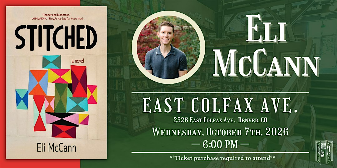 Eli McCann at Tattered Cover Colfax