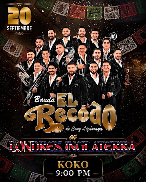 BANDA EL RECODO EN LONDRES