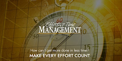 Effective Time Management Course