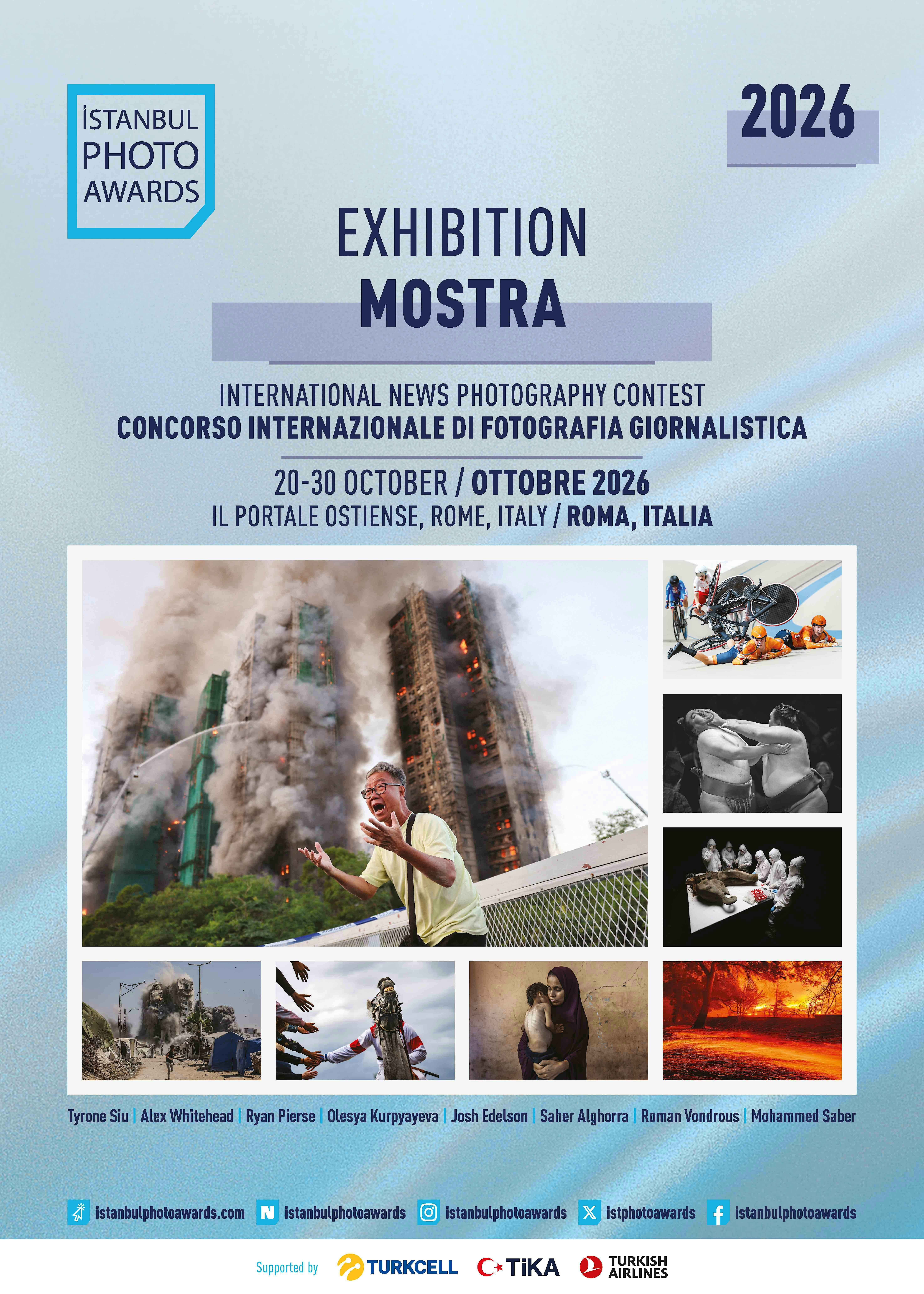 Rome Exhibition of İstanbul Photo Awards 2026