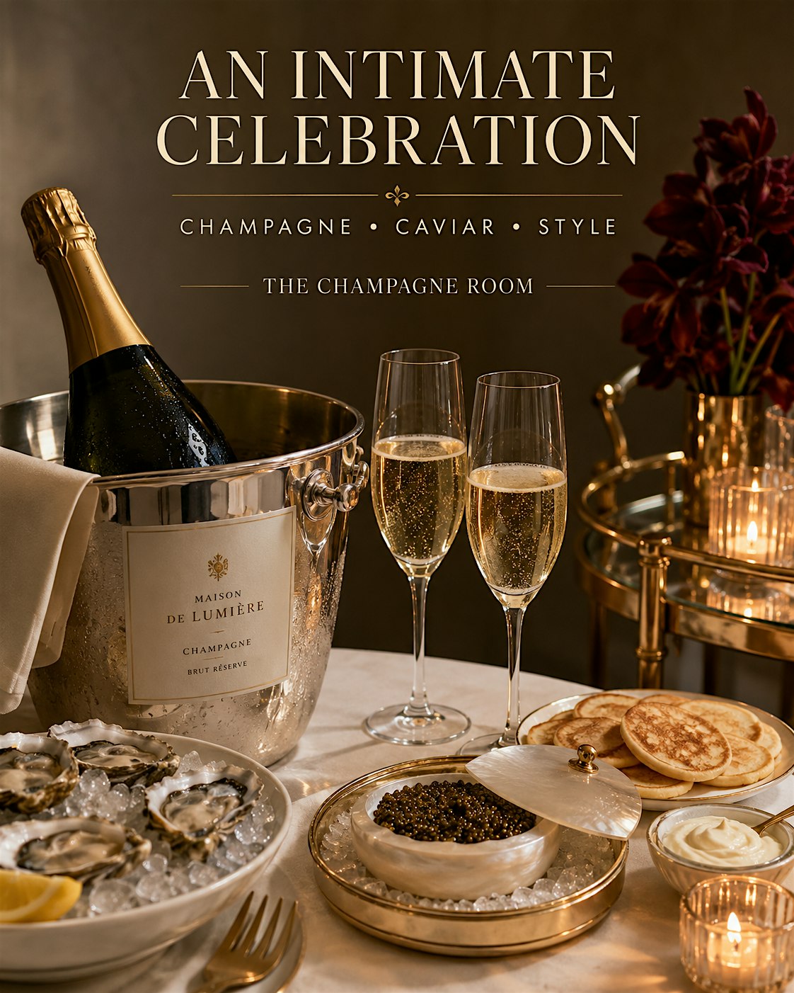 Grand Opening of The Champagne Room Featuring Moët & Chandon