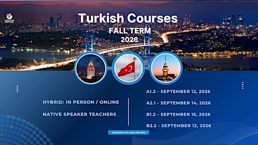 Hybrid Turkish Courses - Fall Term 2026