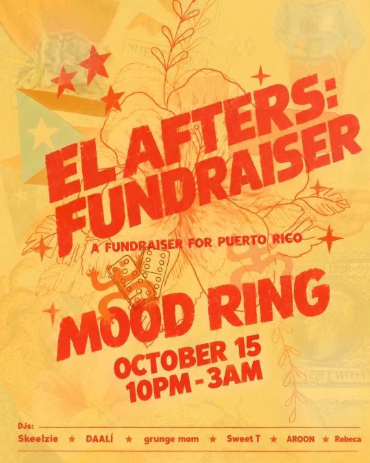 EL AFTERS: A FUNDRAISER FOR PUERTO RICO