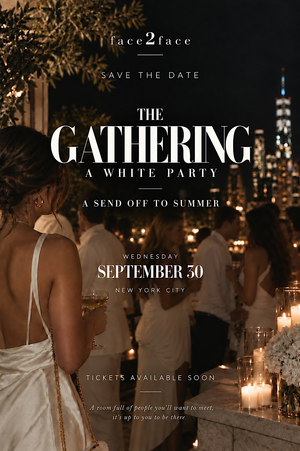 NYC SOHO ROOFTOP WHITE PARTY AGES 22-35 // HOSTED BY ALEXA & TANIA