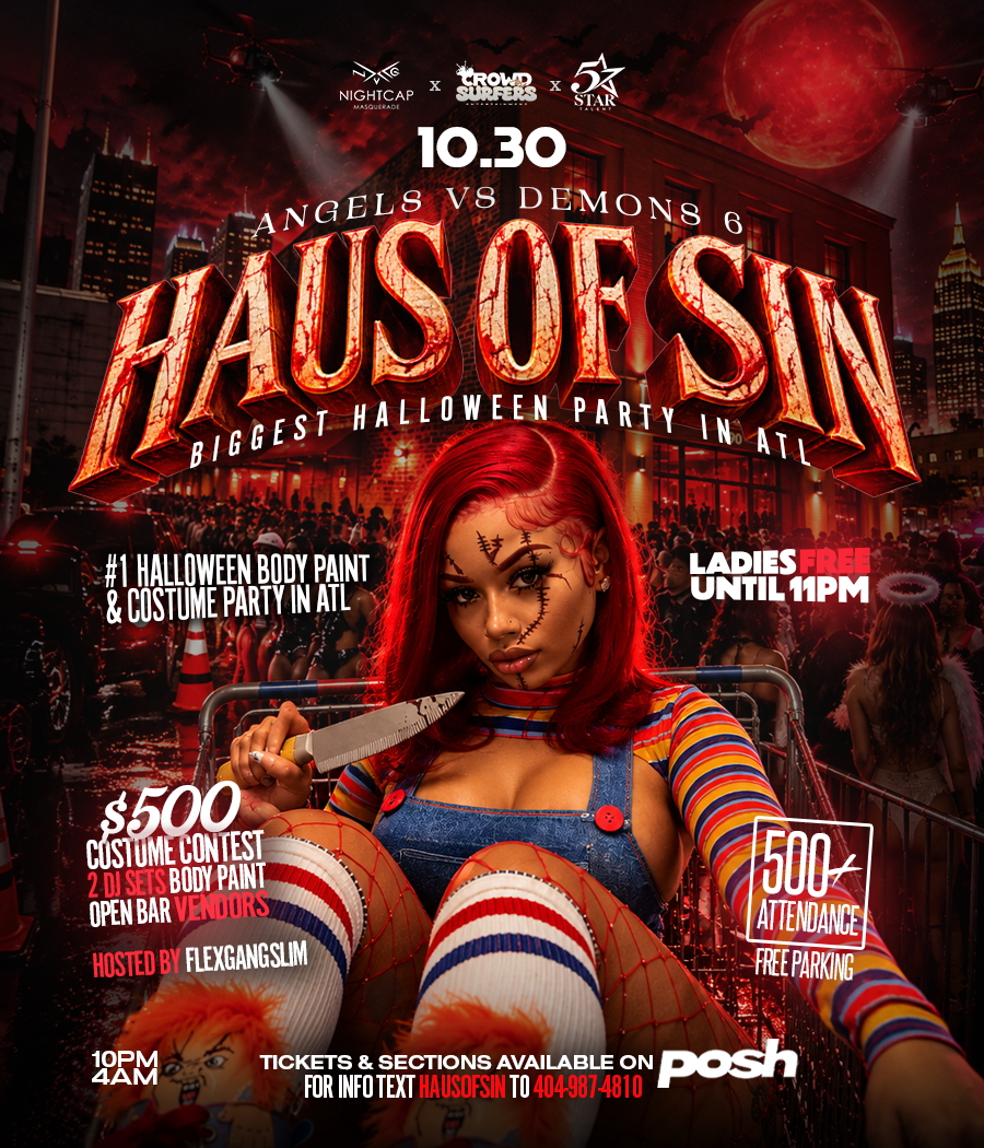 HAUS OF SIN | HALLOWEEN BODY PAINT & COSTUME PARTY