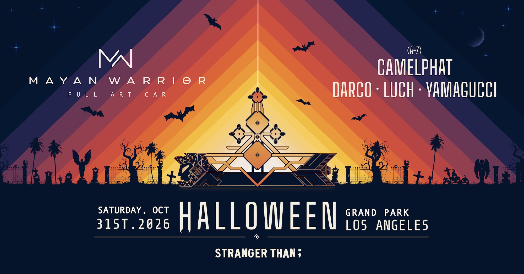 MAYAN WARRIOR HALLOWEEN (FULL ART CAR)