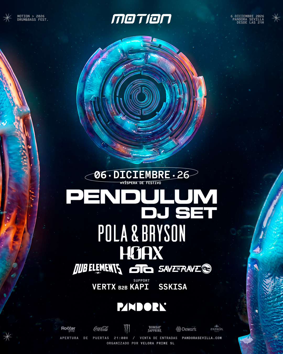 Motion with Pendulum DJ set
