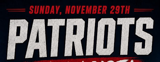 Patriots vs Chargers Watch Party at The Greatest Bar