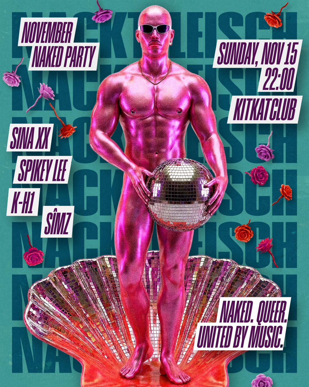 Nacktfleisch - Berlin Queer Naked Party (All Genders)