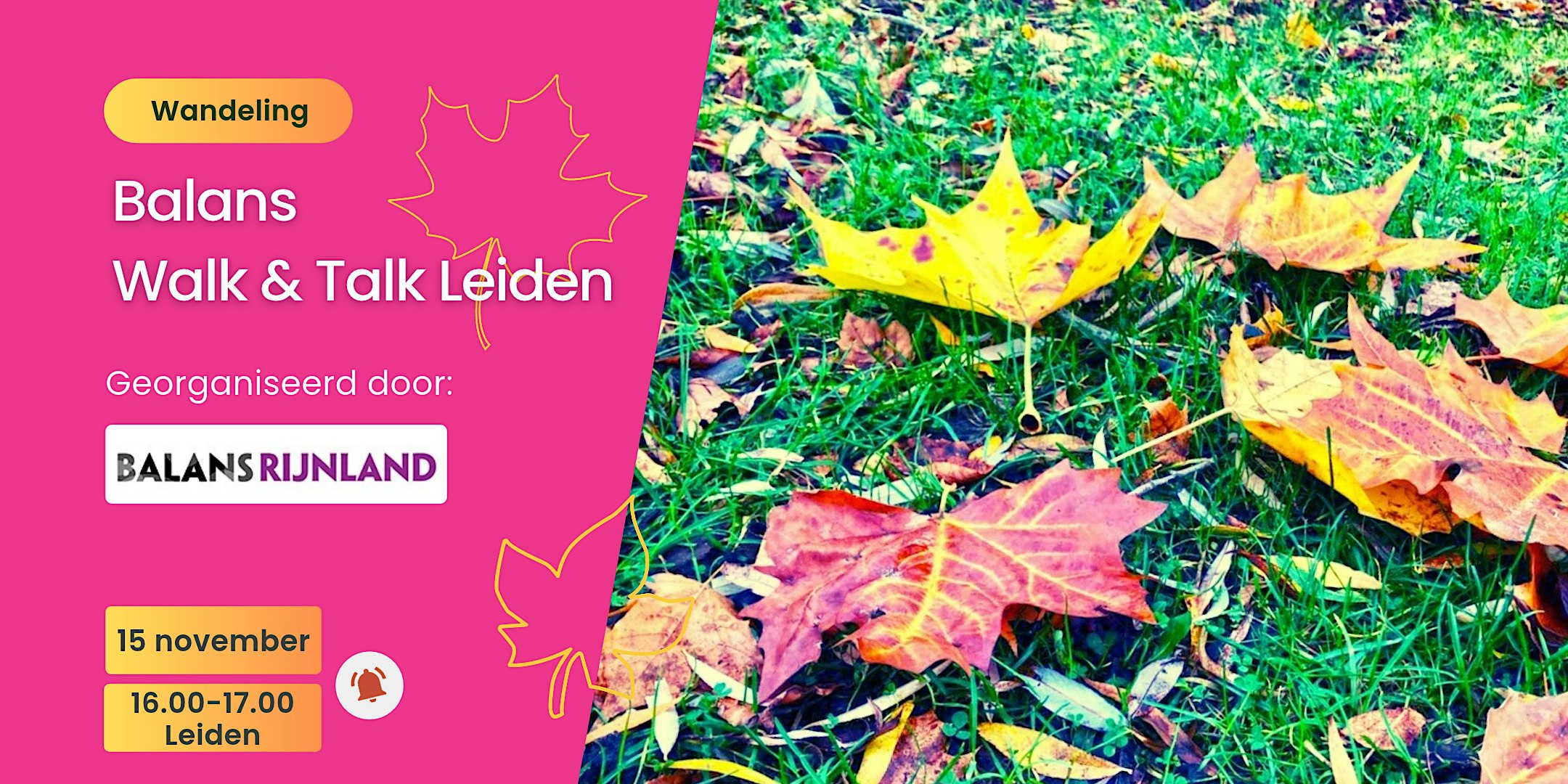 Balans Walk & Talk Leiden