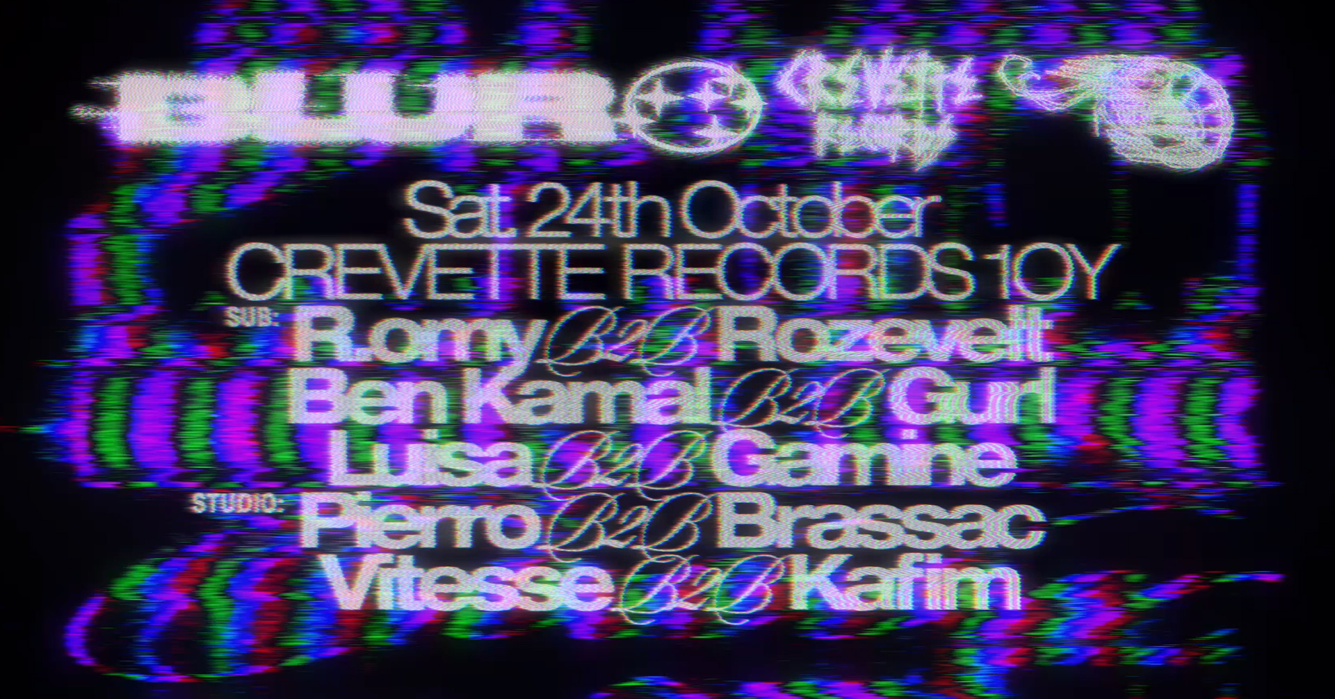 CREVETTE RECORDS - 10 YEAR ANNIVERSARY - AFTER PARTY
