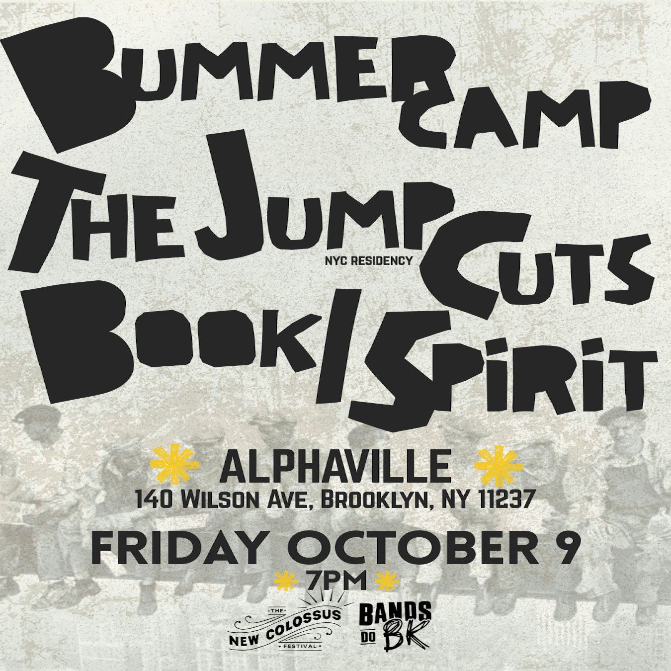 Bummer Camp, The Jump Cuts, Book/Spirit