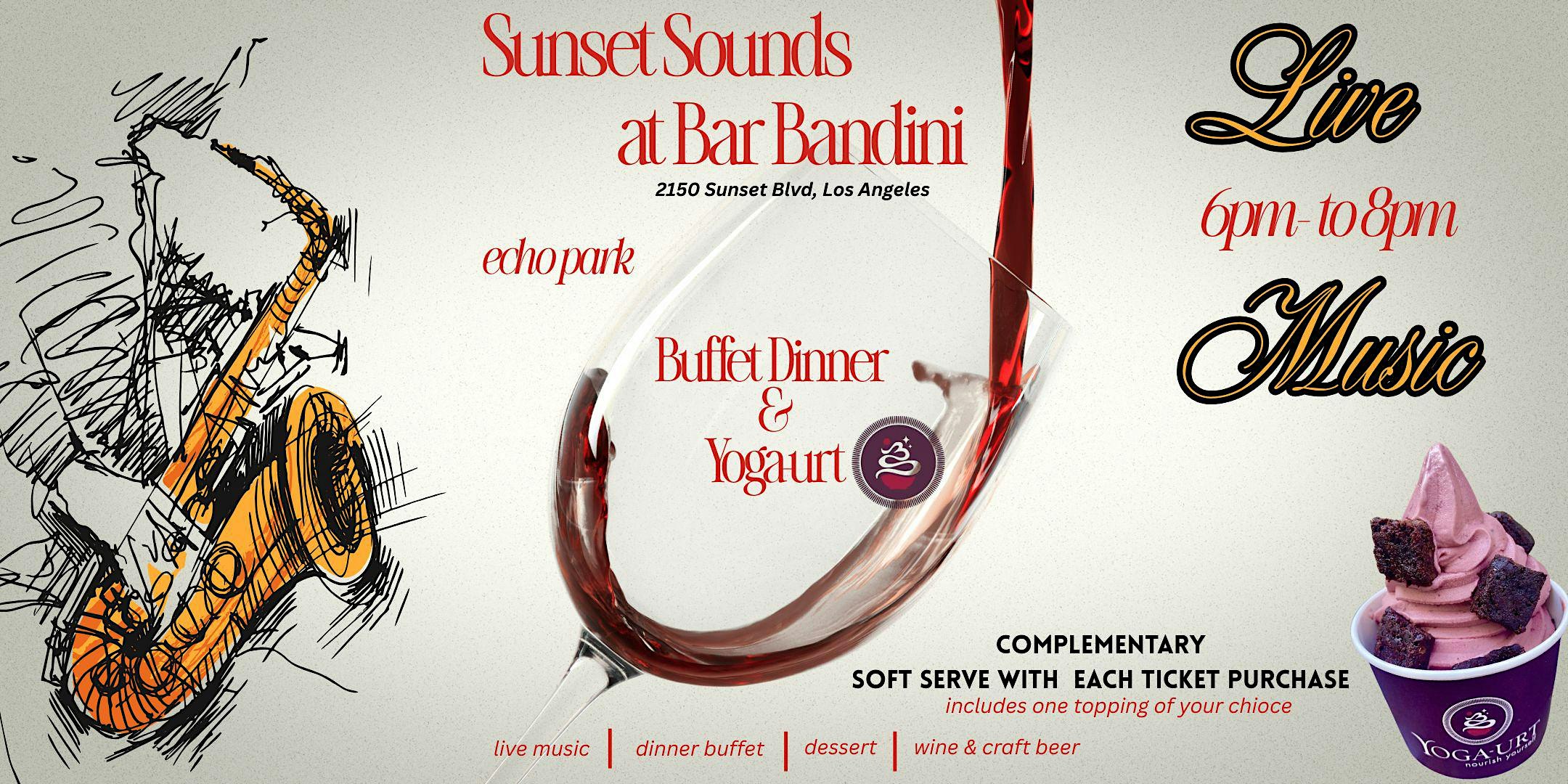 Vegan Buffet Dinner / Live Music