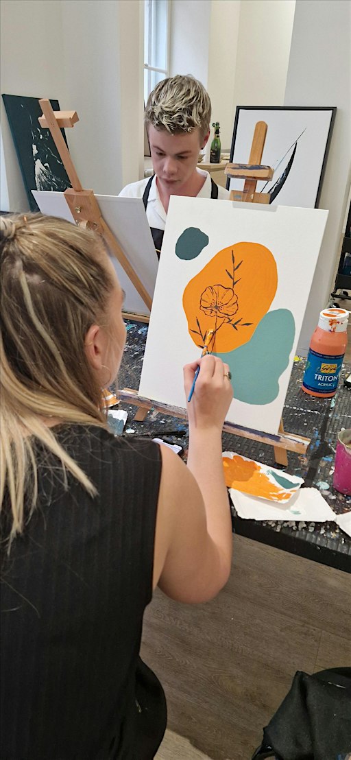 Sip & Paint - Art Party - Kunst Workshop