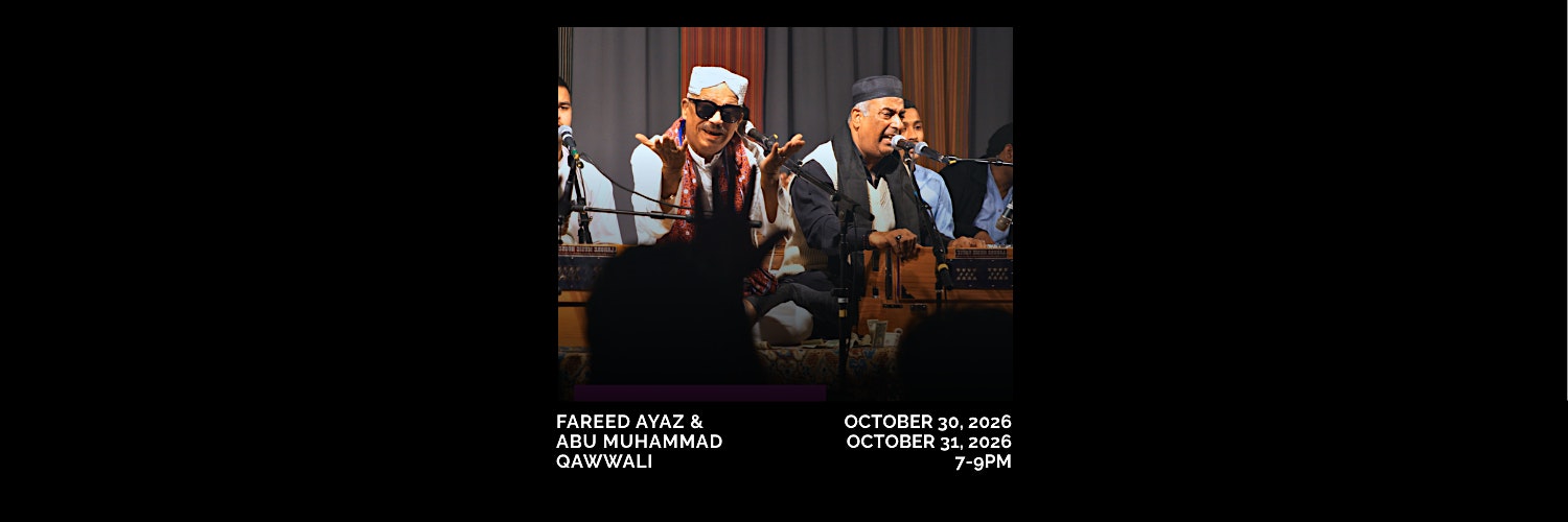 Fareed Ayaz and Abu Muhammad Qawwali (Saturday)