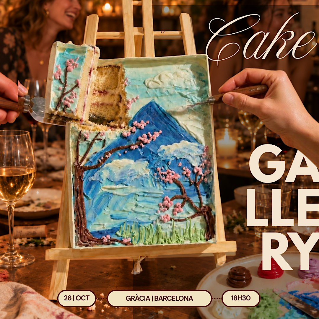 Cake Gallery - Crea y pinta tu propia tarta en Barcelona