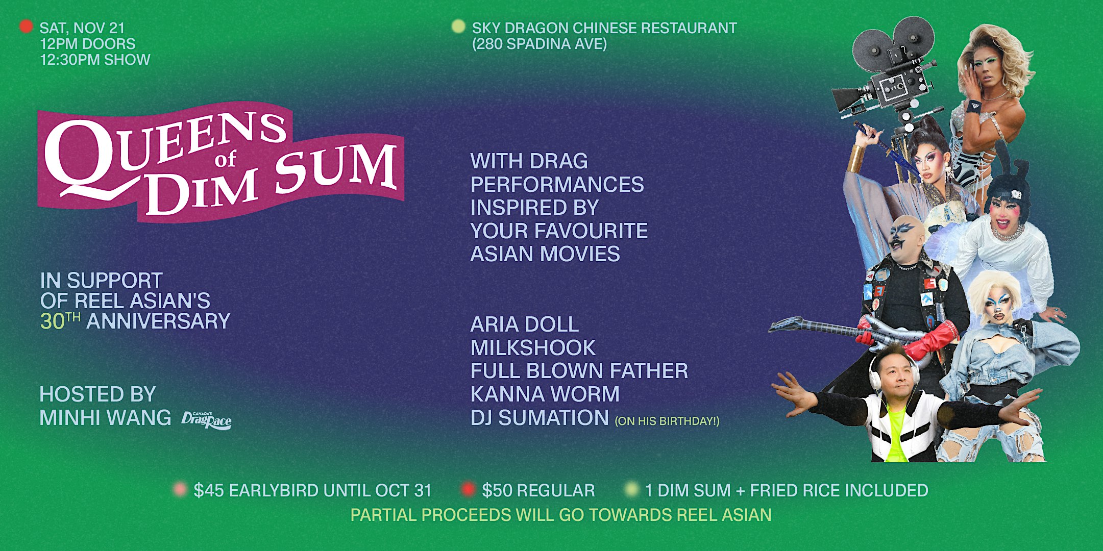 Queens of Dim Sum - Celebrating Reel Asian's 30th