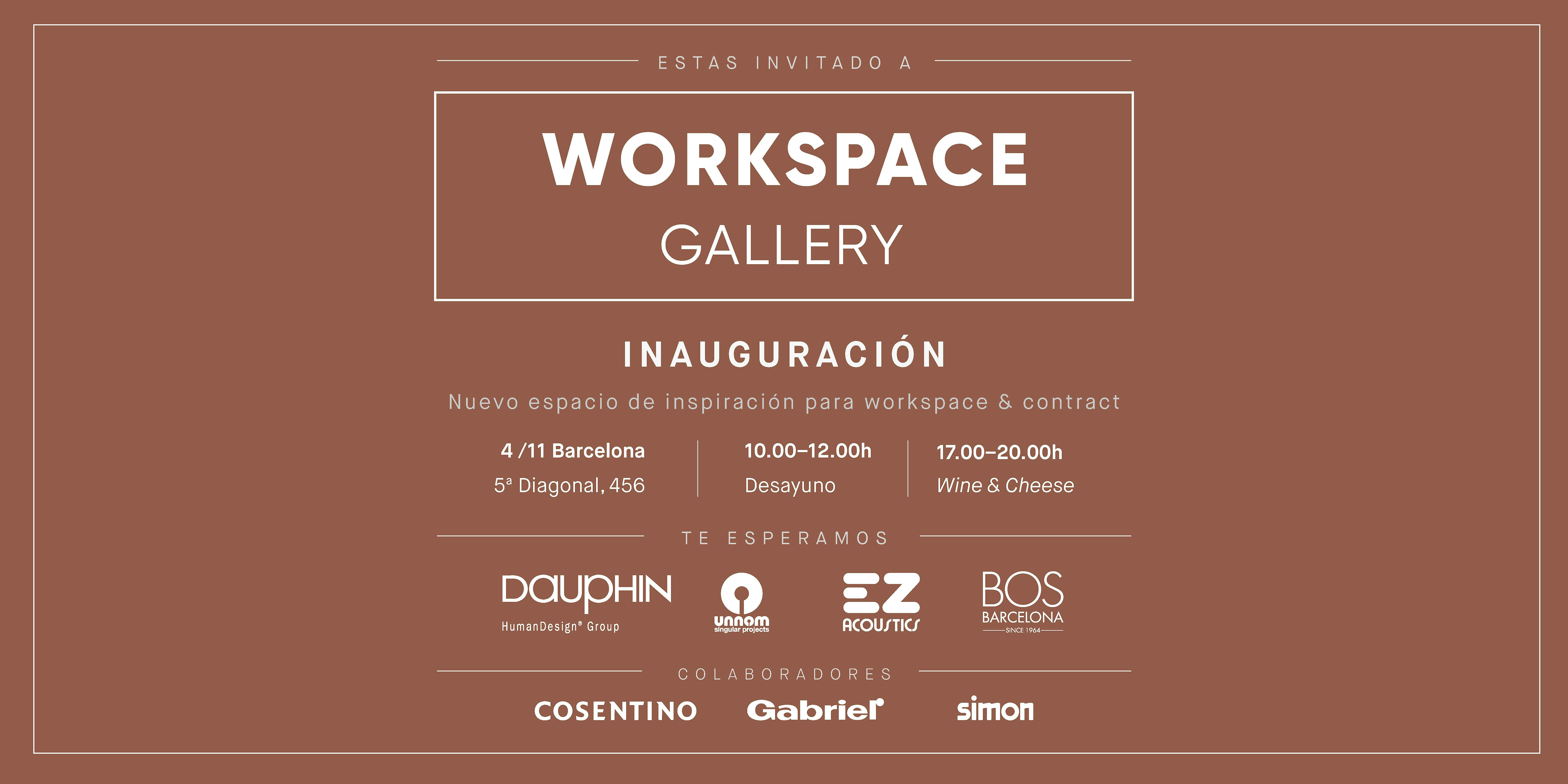 Inauguración Showroom WORKSPACE GALLERY