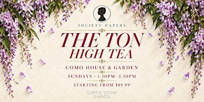 Como House Ballroom High Tea