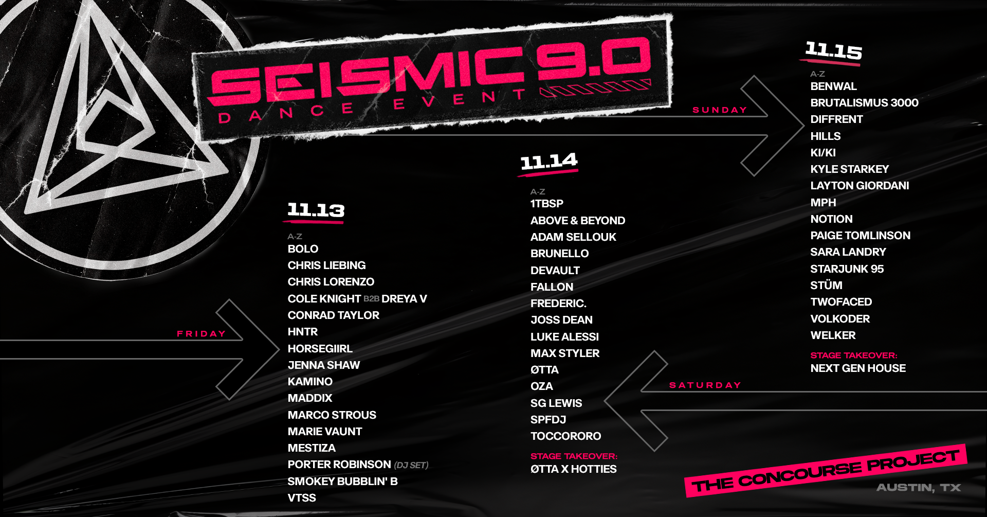 Seismic Dance Event 9.0