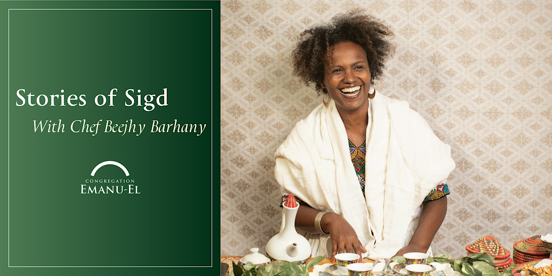 Stories of Sigd: An Evening With Ethiopian Chef Beejhy Barhany