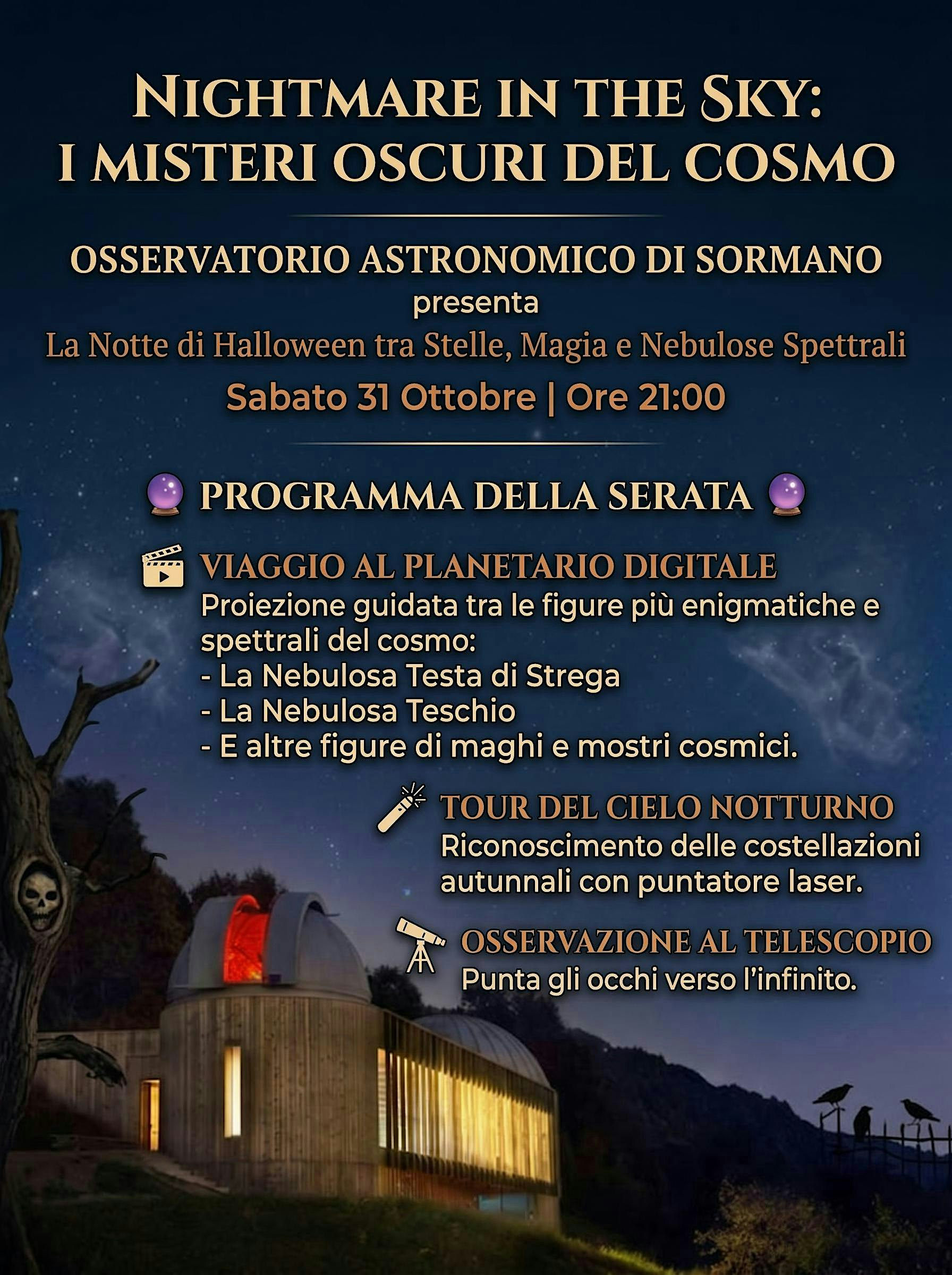 Nightmare in the sky: i misteri del cosmo