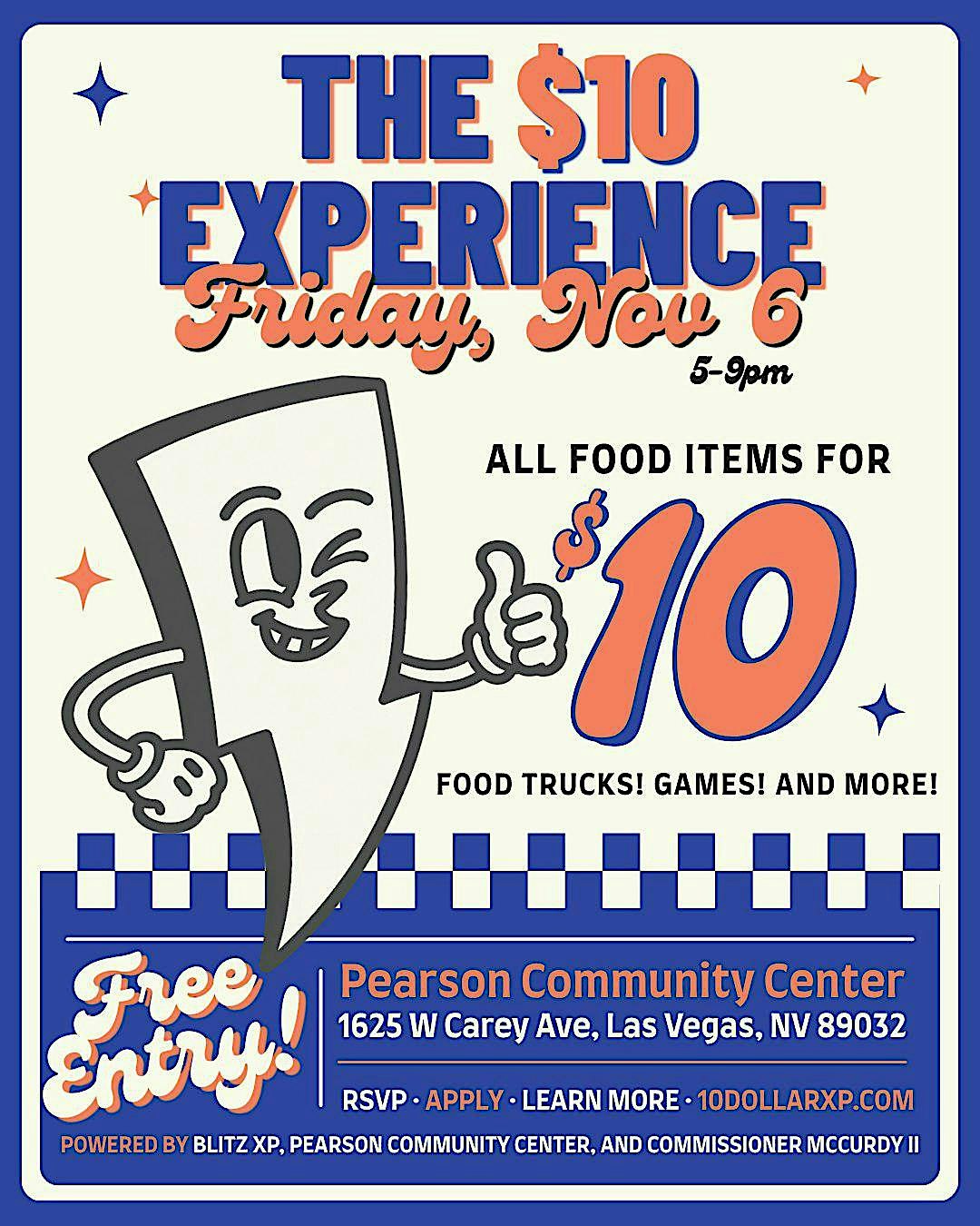 The $10 Experience: NOVEMBER EDITION - November 6th