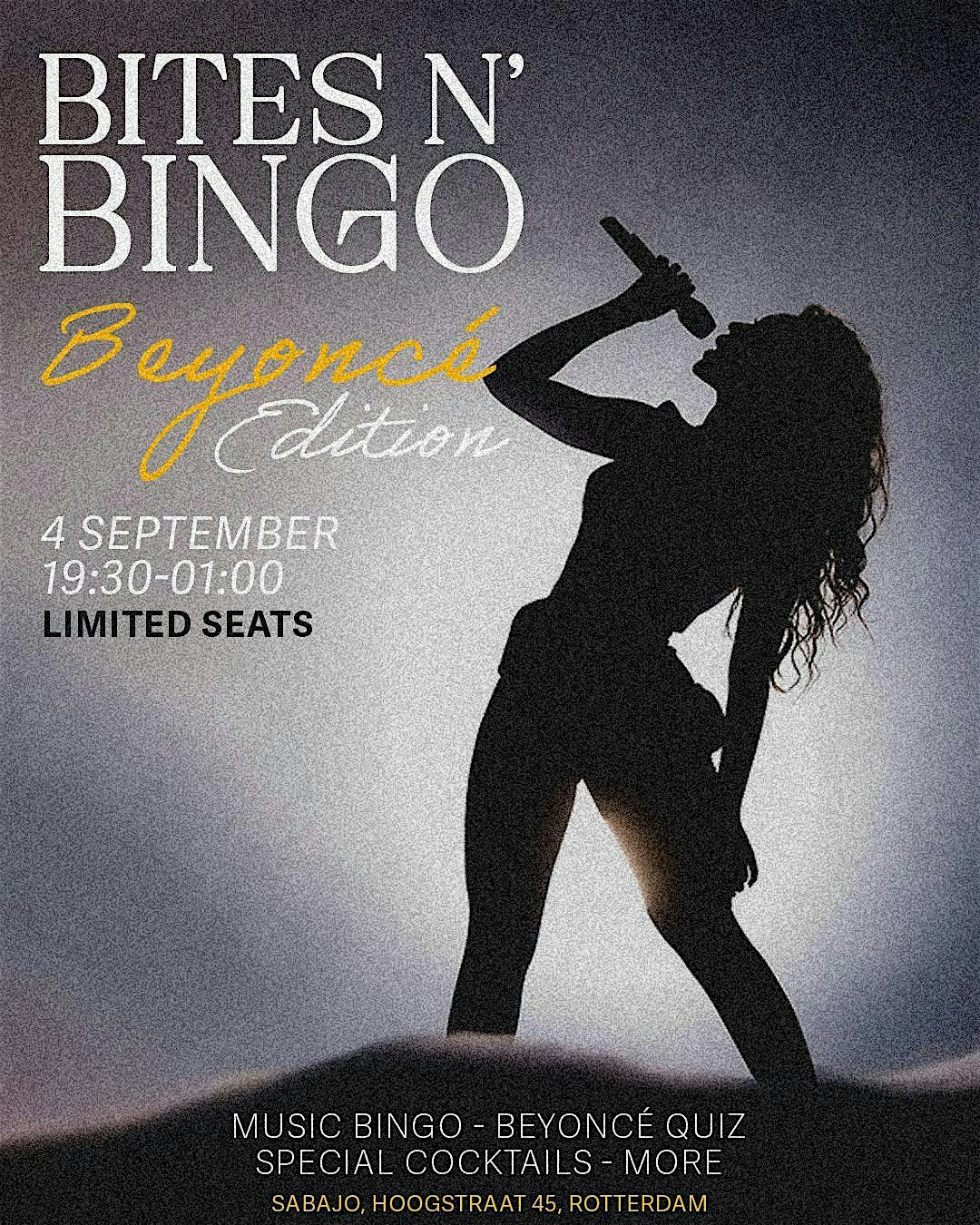 Bites & Bingo: Beyonce Edition