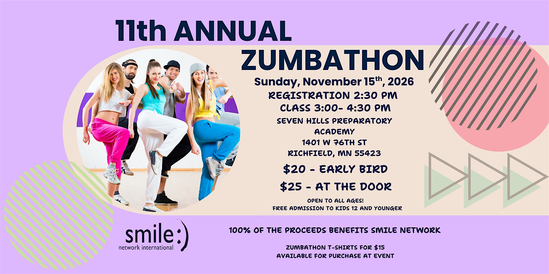 11th Annual Zumbathon benefiting Smile Network International