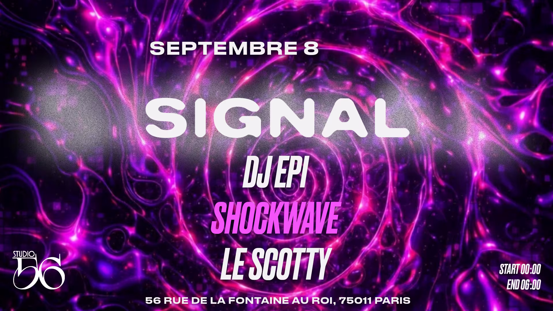 Signal W/ Dj Épi ,Shockwave , Le Scotty