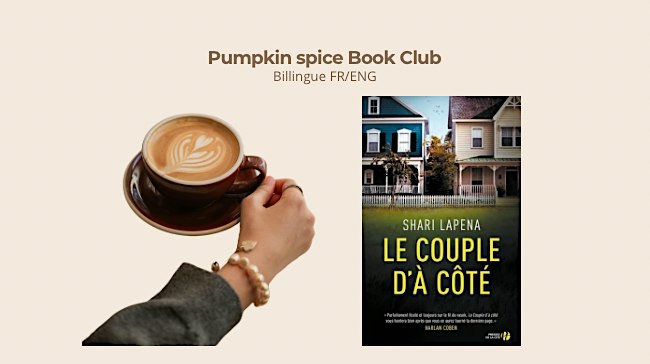 Pumpkin spice Book Club