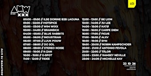 AMW ADE 24/5 DJ Marathon 2026 (DAY 3)