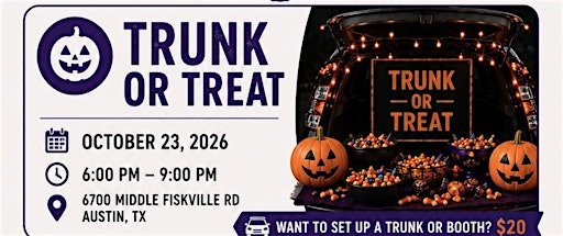 Trunk o' Treat