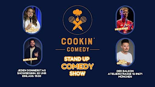 COOKIN' COMEDY - Stand Up Comedy im Werksviertel