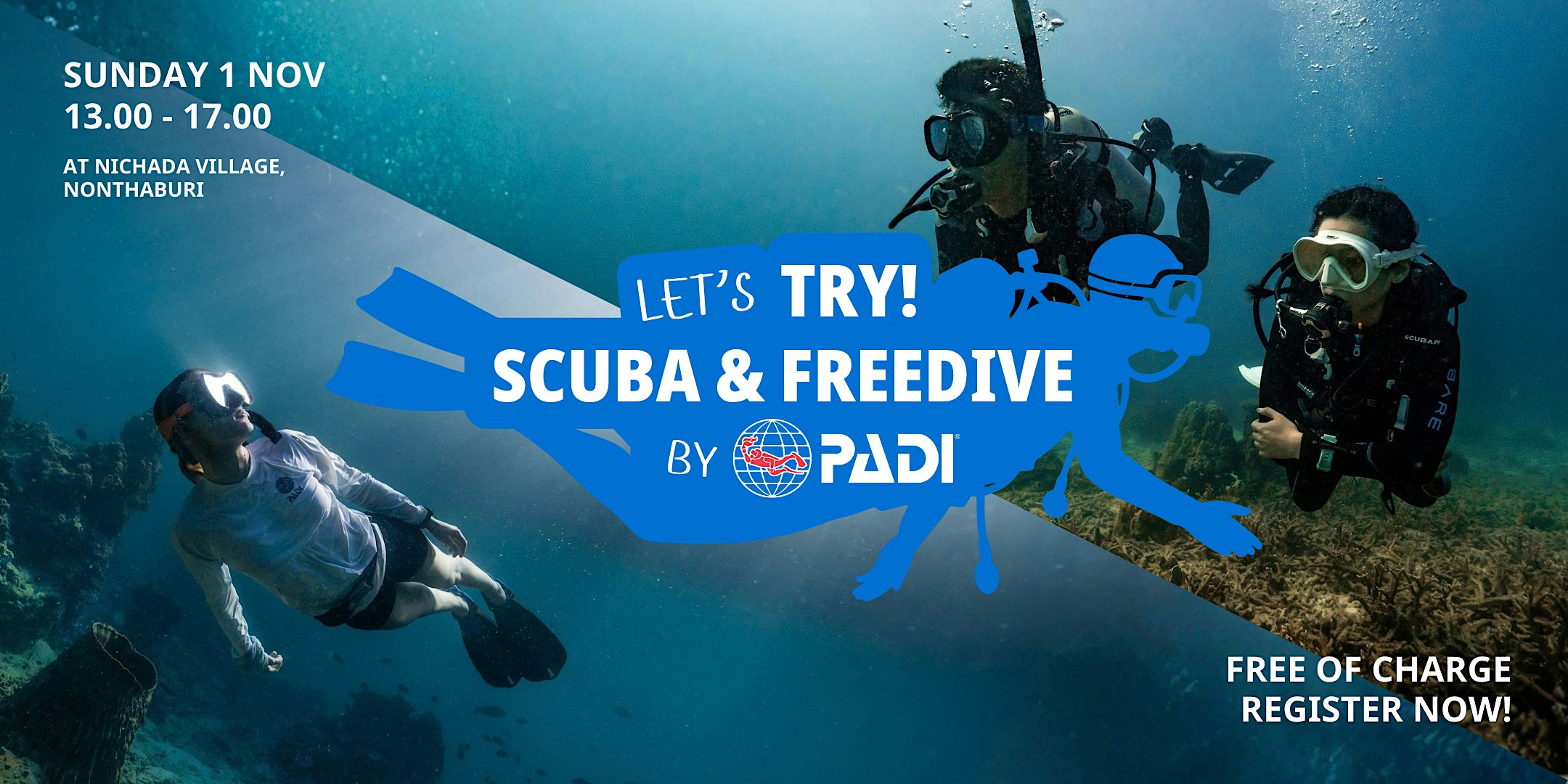 Try Scuba & Freedive by PADI