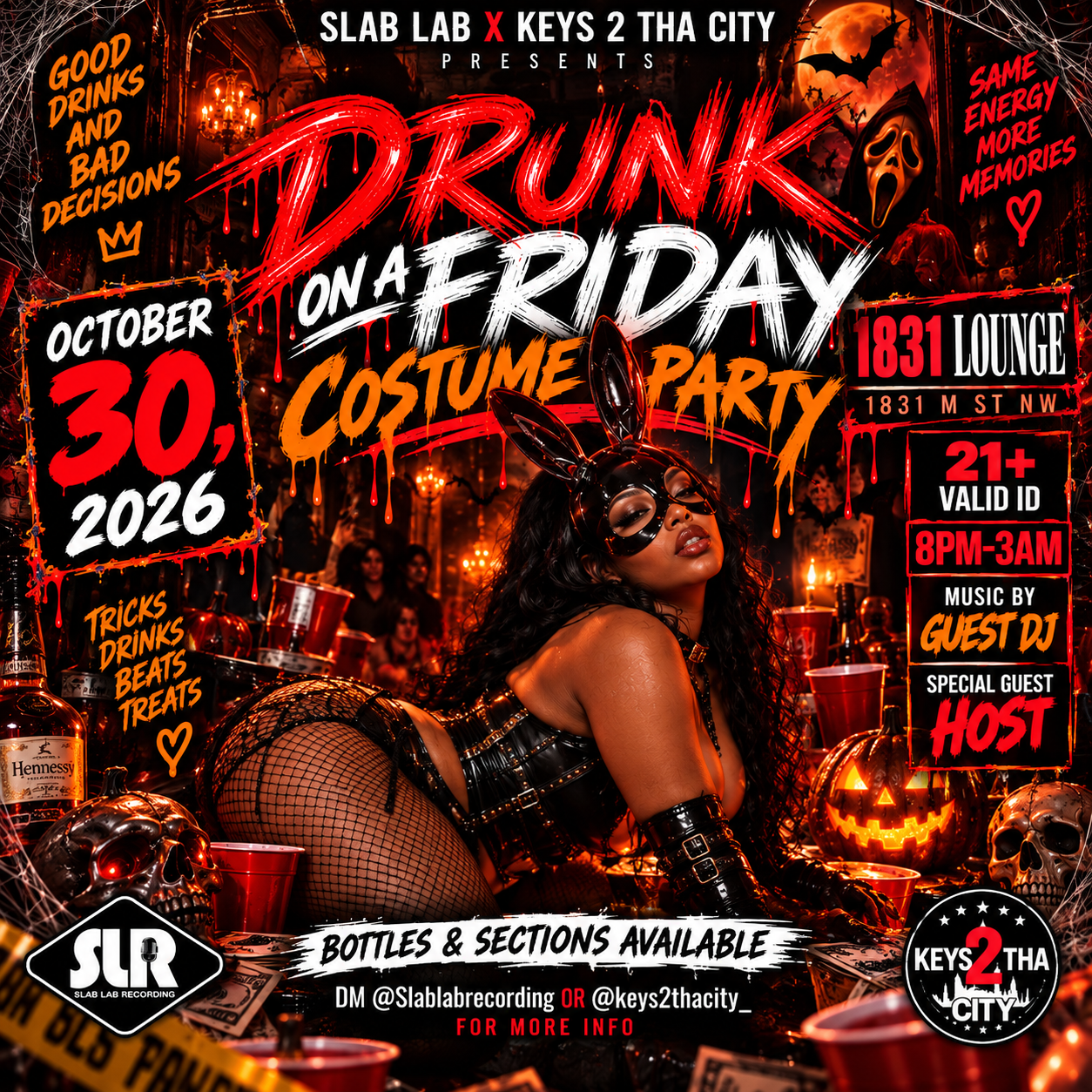 Slab X Keys2thacity Presents Drunk on a friday