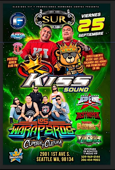 KISS SOUND & LOS WARAPEROS – CUMBIA Y CULTURA